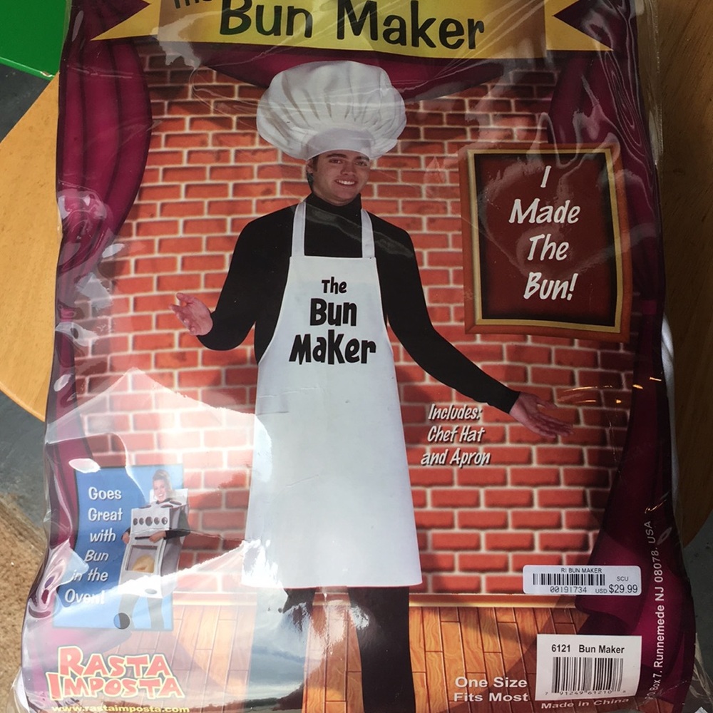 Bun maker costume